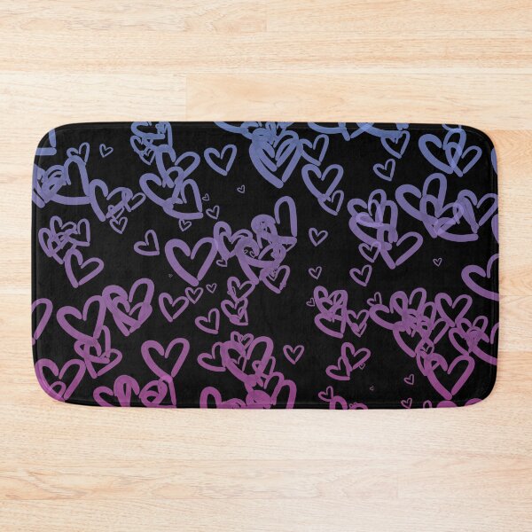 Item preview, Hearts Gradient - Dark Pink designed and sold by FinapplePudding.