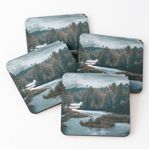 Item preview, Moody Meandering River designed and sold by Stevens-Prints.