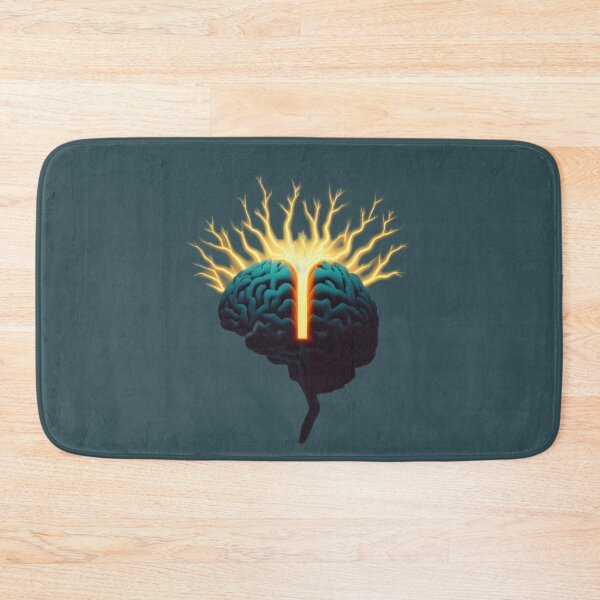 Item preview, Matta brain telepathy abstract light minimalist surreal designed and sold by sammgdesign.