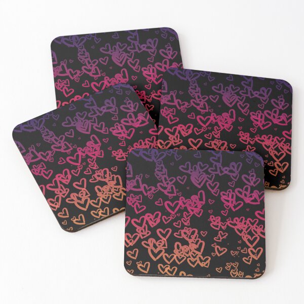 Item preview, Heart Gradient - Dark Sunset designed and sold by FinapplePudding.