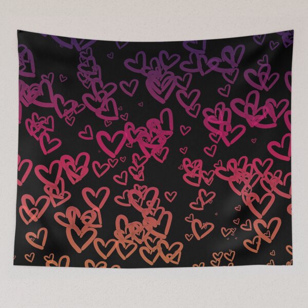 Item preview, Heart Gradient - Dark Sunset designed and sold by FinapplePudding.