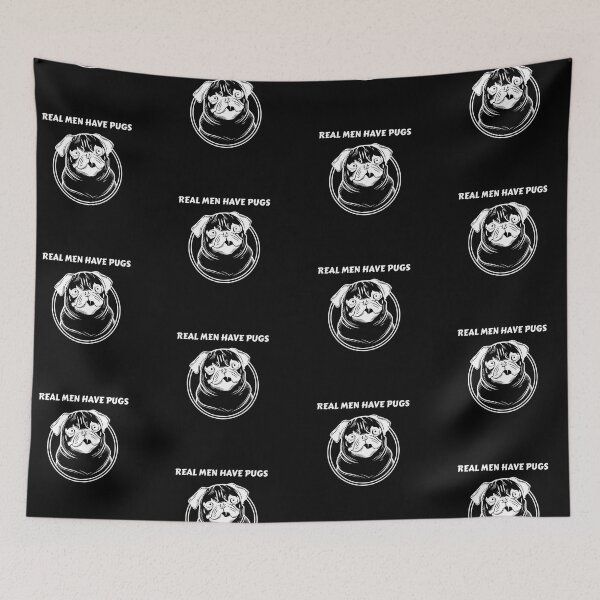 Item preview, Real Men Have Pugs designed and sold by Fentier.
