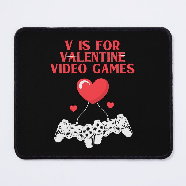 Item preview, V Is For Video Games designed and sold by RockBeeDesigns.