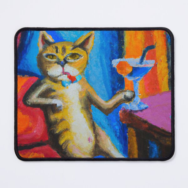 Item preview, Kitty at the bar designed and sold by catofnimes.
