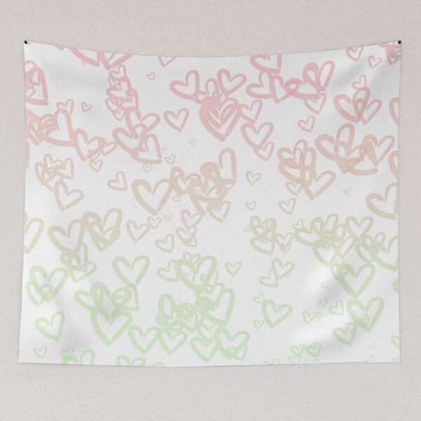 Item preview, Heart Gradient - Sour Watermelon designed and sold by FinapplePudding.