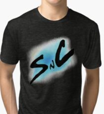 SnC Logo - Blue Tri-blend T-Shirt
