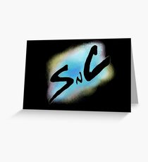 SnC Logo - Blue Greeting Card