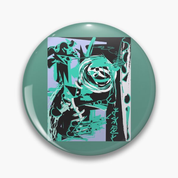Item preview, Escoliosis V5 Pastel Neoexpresionismo graffiti de arte callejero designed and sold by HaskellBotsford.