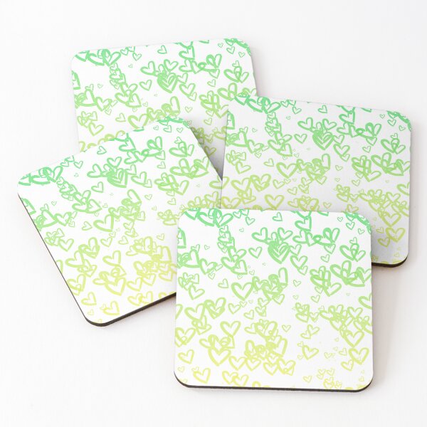 Item preview, Hearts Gradient - Sour Candy designed and sold by FinapplePudding.