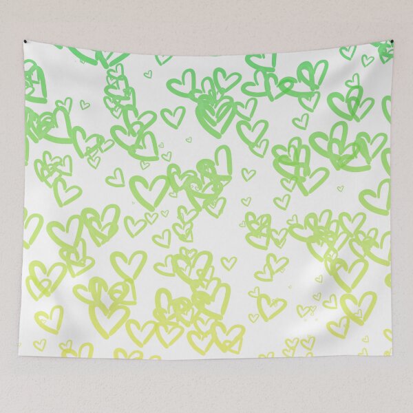 Item preview, Hearts Gradient - Sour Candy designed and sold by FinapplePudding.