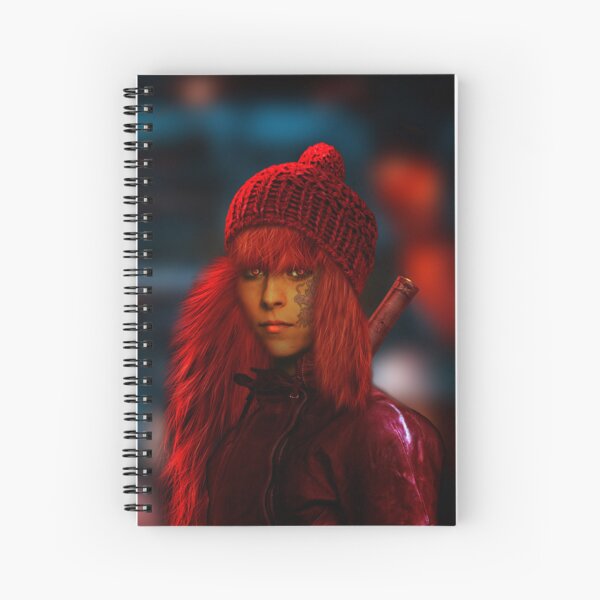 RED Spiral Notebook