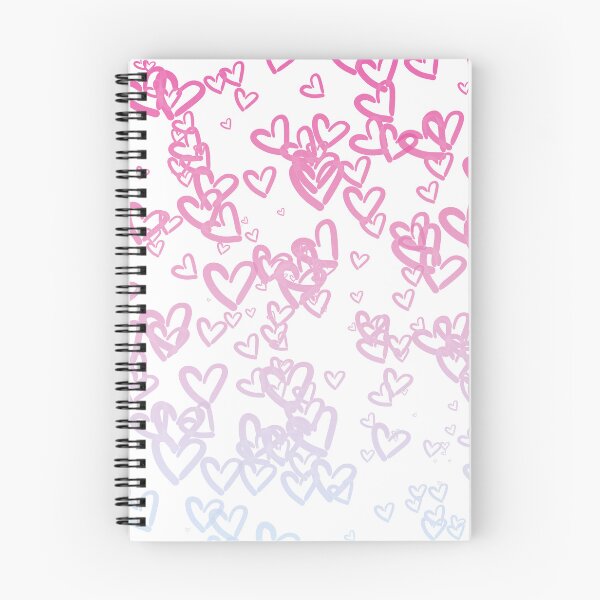 Item preview, Hearts Gradient - Light Pink designed and sold by FinapplePudding.