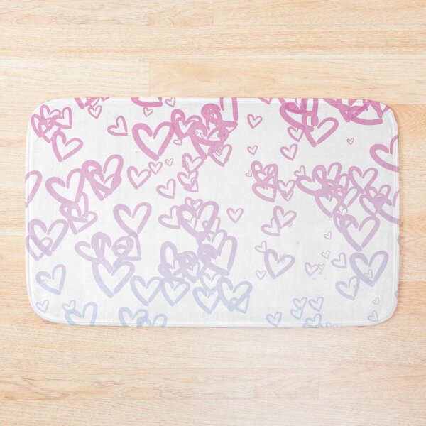 Item preview, Hearts Gradient - Light Pink designed and sold by FinapplePudding.