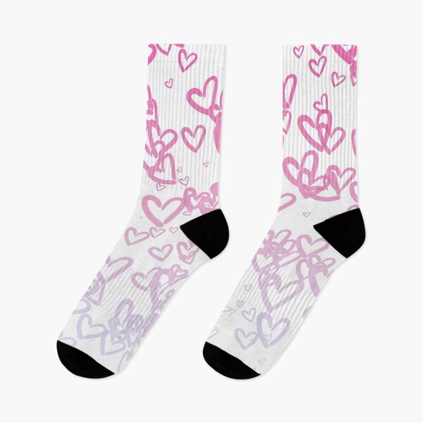 Item preview, Hearts Gradient - Light Pink designed and sold by FinapplePudding.