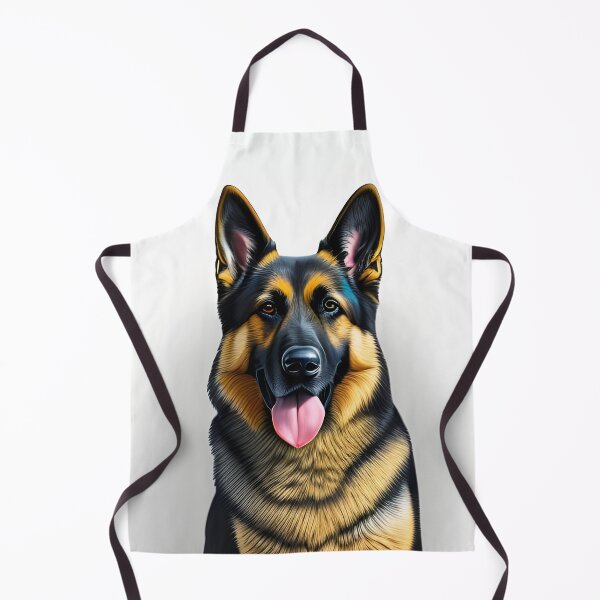 Item preview, German shepherd, charcoal drawing 5, Ai Generated Art designed and sold by ACC .
