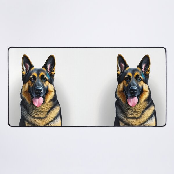 Item preview, German shepherd, charcoal drawing 5, Ai Generated Art designed and sold by ACC .