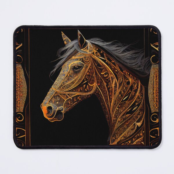 Item preview, Golden horse  designed and sold by Ahmed farouk.
