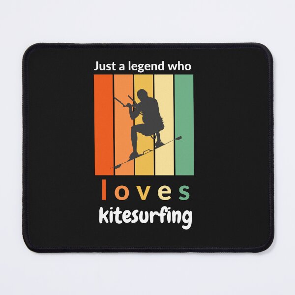 Item preview,  just a legend who loves kitesurfing T-Shirt -funny kitesurfing T-Shirt  Gift T-Shirt designed and sold by Akram Nabti.