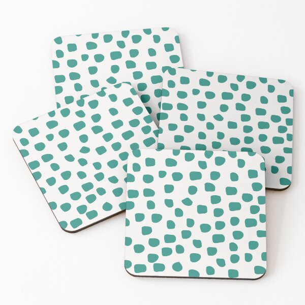 Item preview,  Random Polka Dots Green designed and sold by Claudia S. Design.