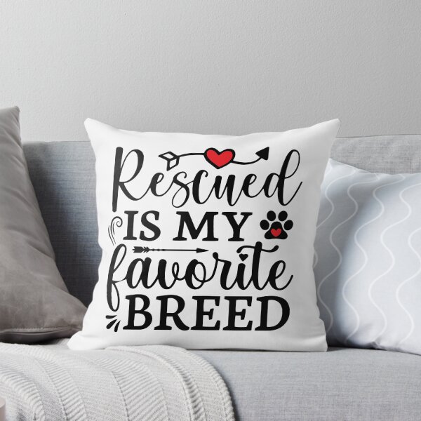 Item preview, Rescued is my favorite breed designed and sold by joslyni.