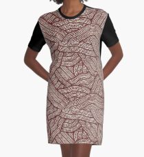 Nebenflussbett T-Shirt Kleid