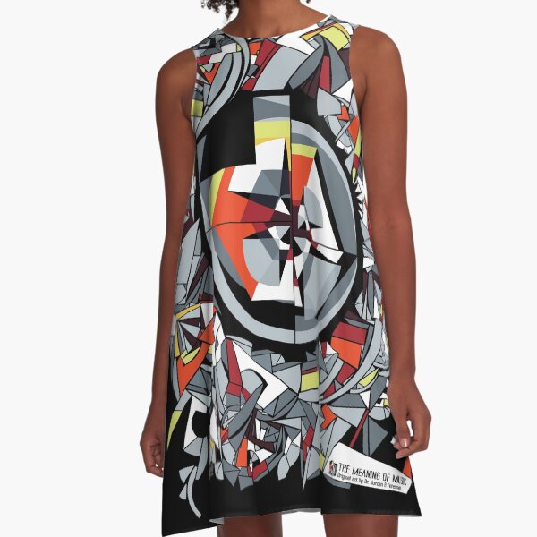 The Meaning of Music (design) A-Line Dress