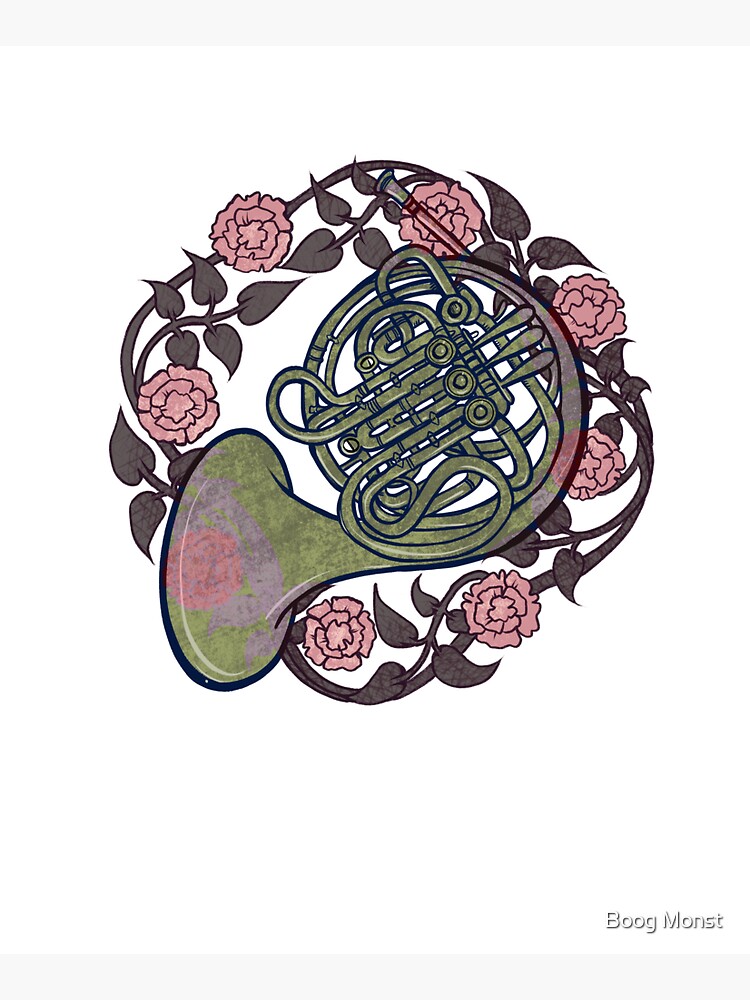 Thumbnail 5 von 5, Stofftasche, French Horn designt und verkauft von Boogiemonst.