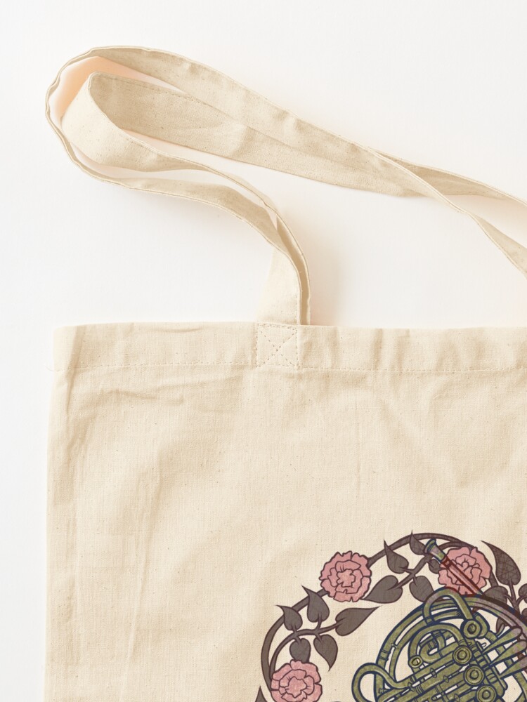 Thumbnail 3 von 5, Stofftasche, French Horn designt und verkauft von Boogiemonst.