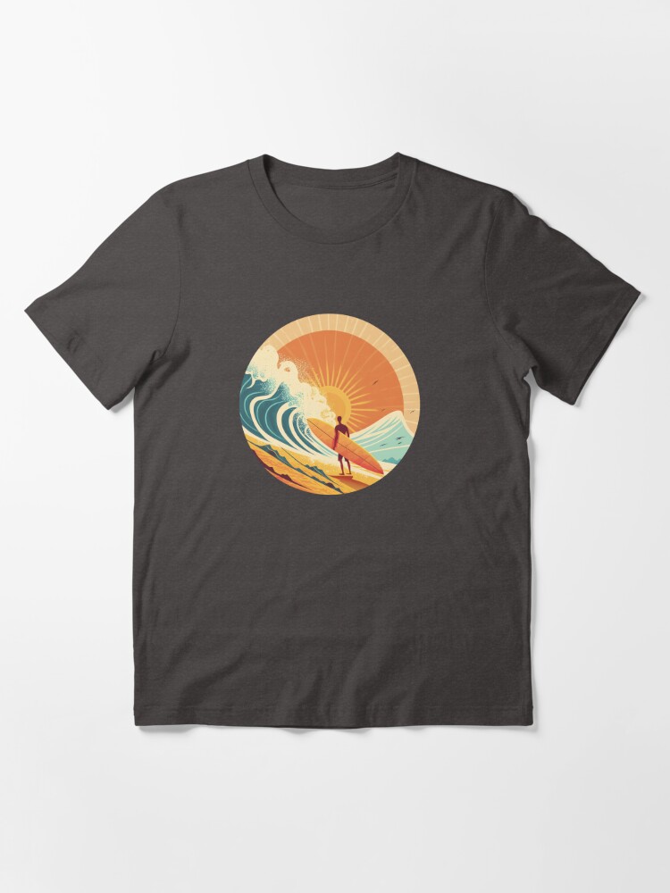 Retro Vintage Surf Art, 1960s Endless Summer, Hawaii, California, Sun,  Beach, Ocean | Essential T-Shirt