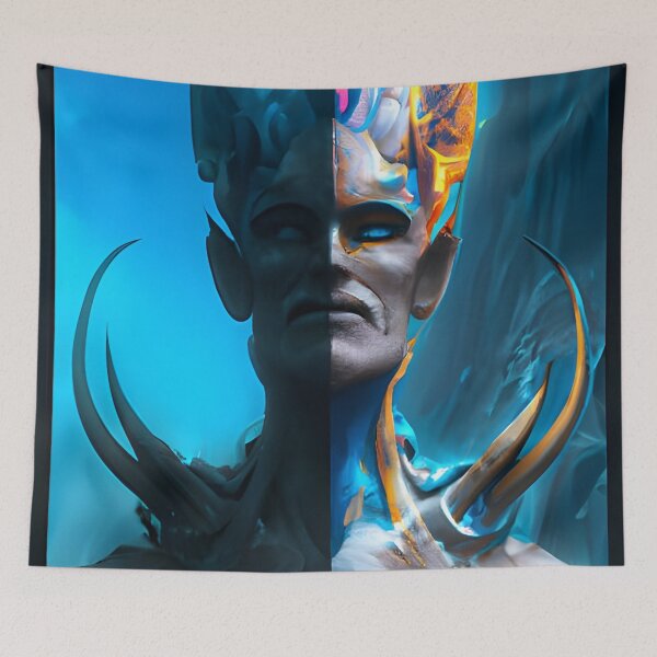 Item preview, half human half god designed and sold by kharamoot.