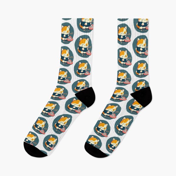 Item preview, Cute kitten loves sushi III designed and sold by taggink.