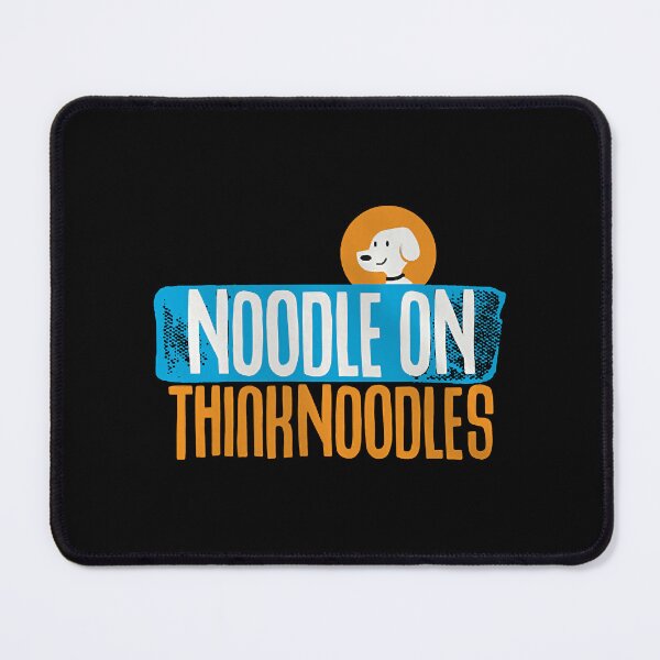 Item preview, THINKNOODLES ṆOODLE ON PUPPY   designed and sold by MLMapparel.