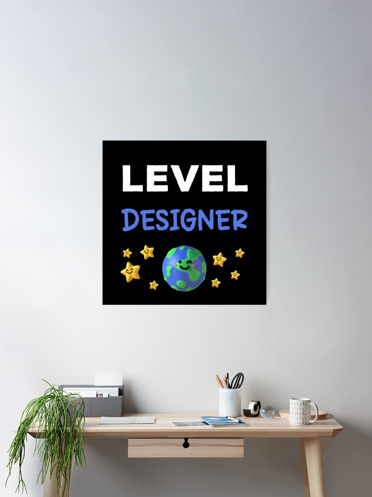 Level Designer Sticker for Sale by rbsupercool