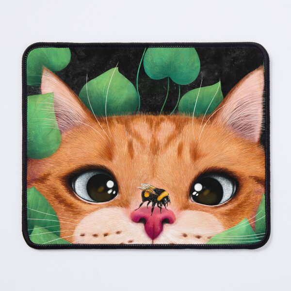 Item preview, Cat in the leaves designed and sold by Valeriya Korenkova Kodamorkovkart.
