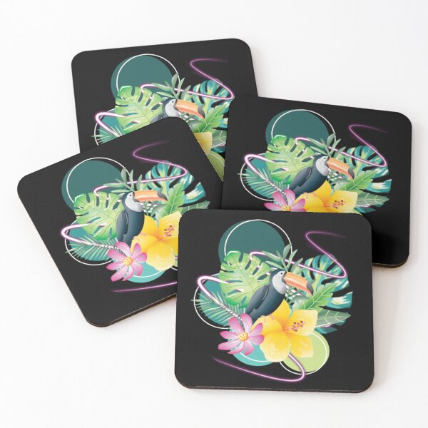 Item preview, Tropical Toucan Abstract Tropical Design designed and sold by Paula Helit.