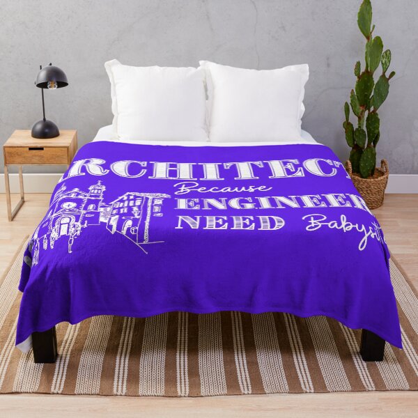 Item preview, Architect Because Engineers Need Babysitting (purple) designed and sold by Novelty-Shirts.