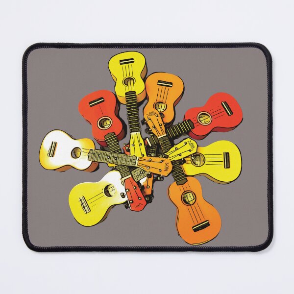 Item preview, Ukulele Assembly - Colorful Ukuleles designed and sold by piesdesignart.