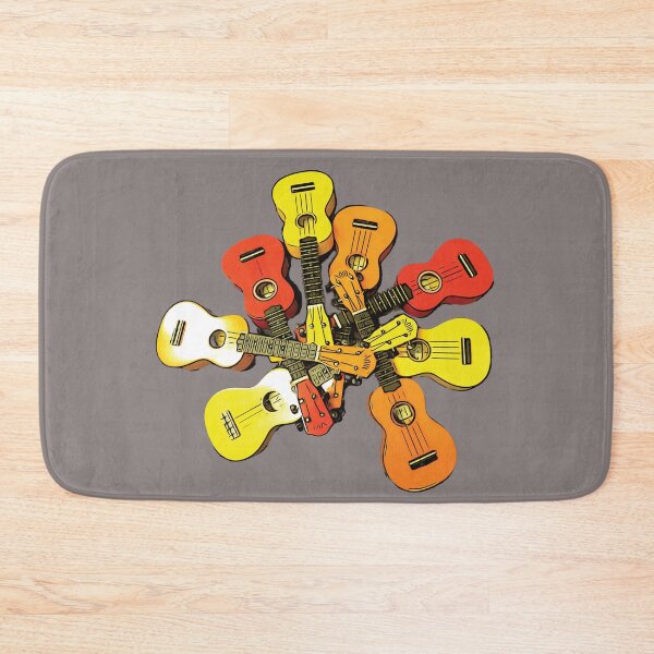 Item preview, Ukulele Assembly - Colorful Ukuleles designed and sold by piesdesignart.