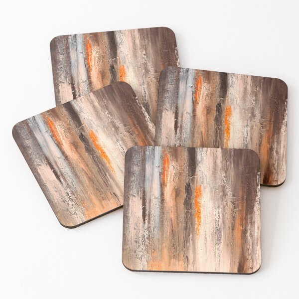 Item preview, Fawn-Colored Earth Tones And Cinnamon Cream Abstract designed and sold by DEC02.