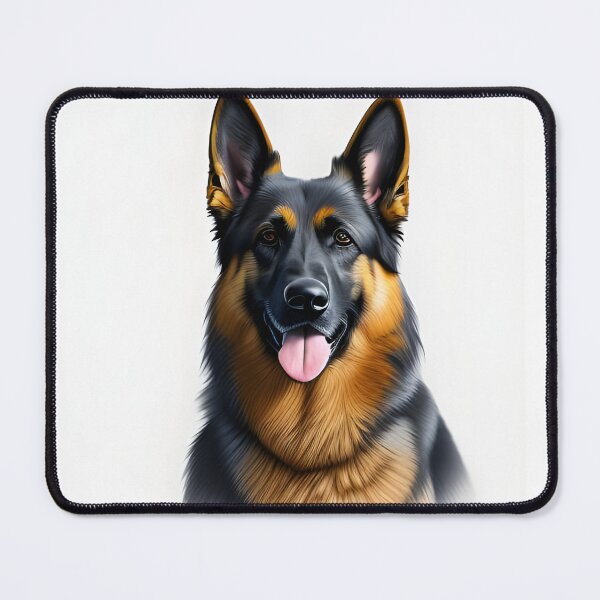 Item preview, German shepherd, charcoal drawing 5, Ai Generated Art designed and sold by ACC .