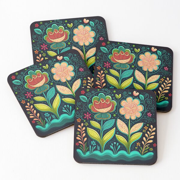 Item preview, Flowers and Hearts designed and sold by mi-kam.