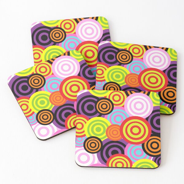 Item preview, 70s circles designed and sold by littlecraftshop.