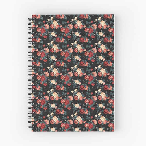 Item preview, Black and Red Rose Pattern designed and sold by Lucas Ziegler.