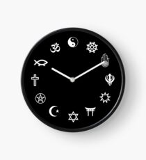 COEXIST - Symbols of Faith Clock