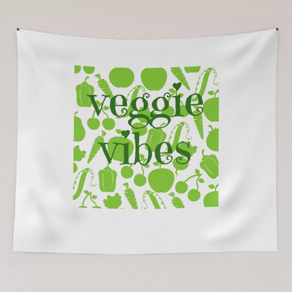 Item preview, Veggie Vibes Vegetable Background designed and sold by spoeg.