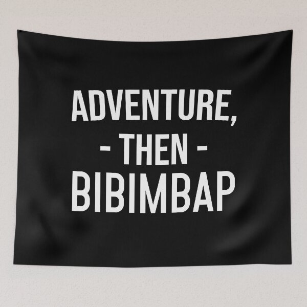 Item preview, Funny Foodie Gift: Adventure, Then Bibimbap, Besties Gift designed and sold by AMINE  ★★★★★.