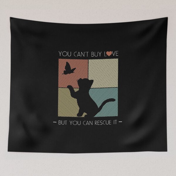 Item preview, You can't buy love, but you can rescue it designed and sold by joslyni.
