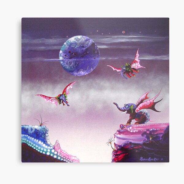 Lunar Magick Metal Print