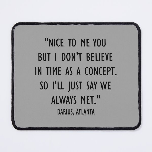 Item preview, Darius Atlanta - Quote designed and sold by RyansCritterArt.