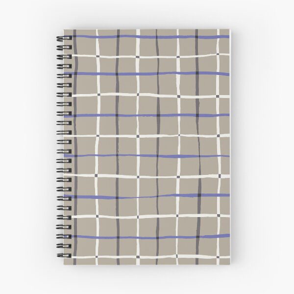 Item preview, Very peri and brown tattersall plaid designed and sold by marufemia.